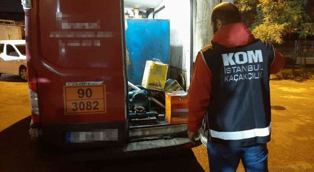 İstanbulda 51 ton kaçak akaryakıt ele geçirildi