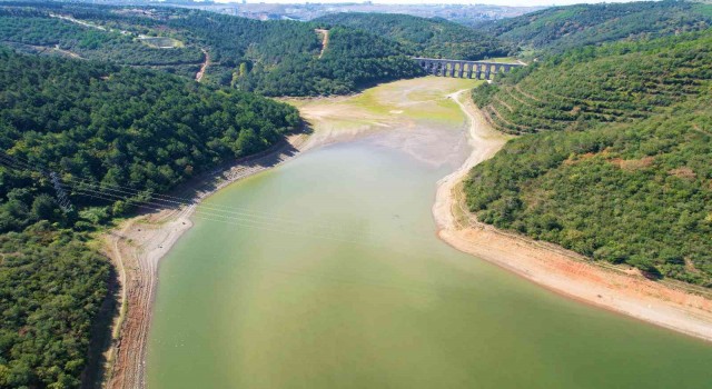 İstanbulda barajlardaki doluluk oranı yüzde 50nin altına düştü
