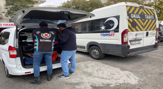 İstanbulda çakarlı okul servisine 5 bin 665 lira ceza