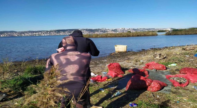 Kaçak midyecilere deniz polisi baskını: 5 midyeciye ceza kesildi