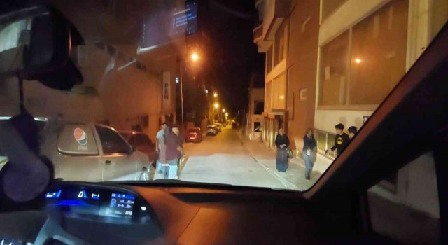 Kahramanmaraşta deprem güvenlik kamerasında