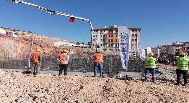 Kahramanmaraşta İlk Evim projesinin temeli Pazarcıkta atıldı