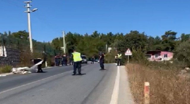 Kamyonun çarptığı motosiklet sürücüsü hayatını kaybetti