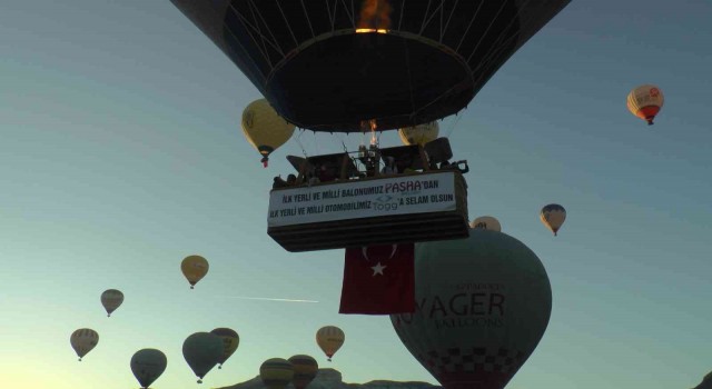 Kapadokyada TOGG sevinci