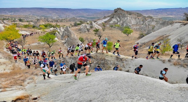 Kapadokyanın kalbi hafta sonu Ultra-Trail koşusu için attı