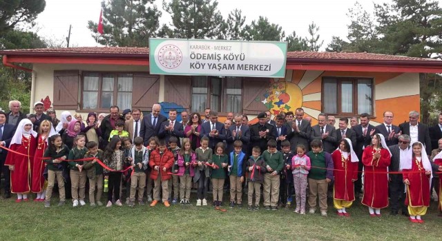 Karabükte ilk Köy Yaşam Merkezi törenle açıldı