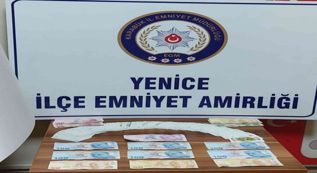 Karabükte kumar baskınları: 15 kişiye 27 bin 285 lira ceza