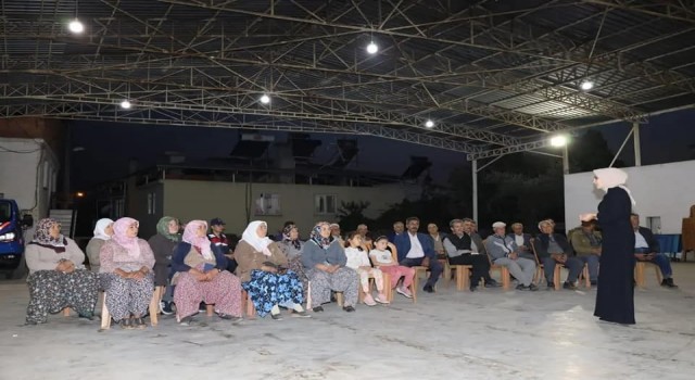 Karacasuda vatandaşlara yönelik bilgilendirme çalışmaları sürüyor