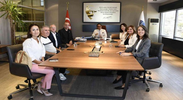 Kardeş şehir Marldan gelen heyet Kuşadasında incelemelerde bulundu