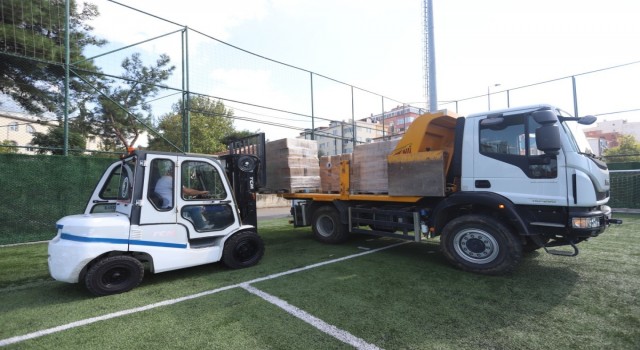 Kartal Belediyesinden amatör spor kulüplerine içme suyu desteği