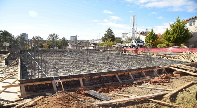 Kastamonuda itfaiye ek hizmet binasının temeli dualarla atıldı