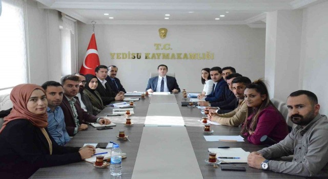 Kaymakam Başar: “Okullarımızın tüm ihtiyaçlarını karşılamaya gayret gösteriyoruz”