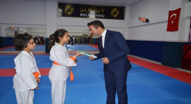 Kaymakam Han Kuşak Bağlama Törenine katıldı