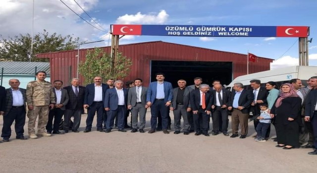 Kaymakam Kurt, Üzümlü Sınır Kapısını ziyaret etti