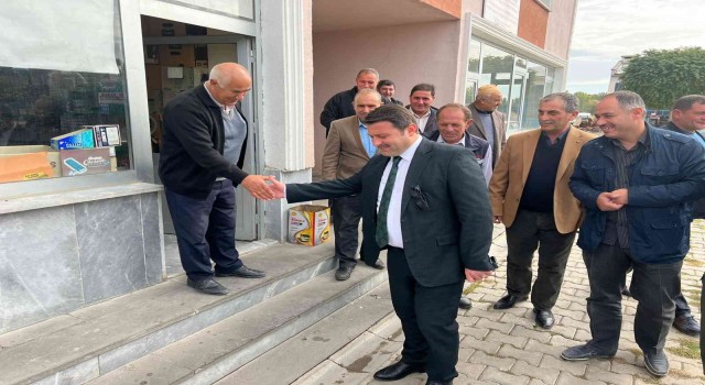 Kaymakam Ocak, sanayi esnafıyla kahvaltı yaptı