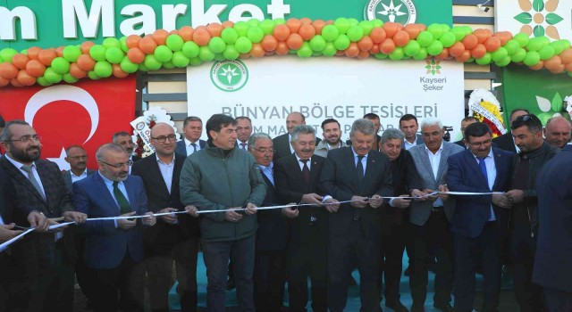 Kayseri Şekerden Bünyanda çifte açılış