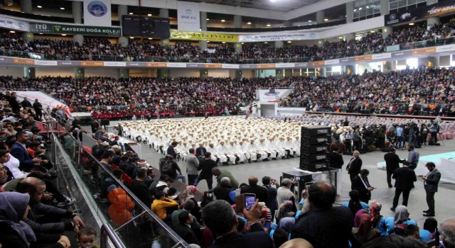Kayseride 800 hafız için tören düzenlendi