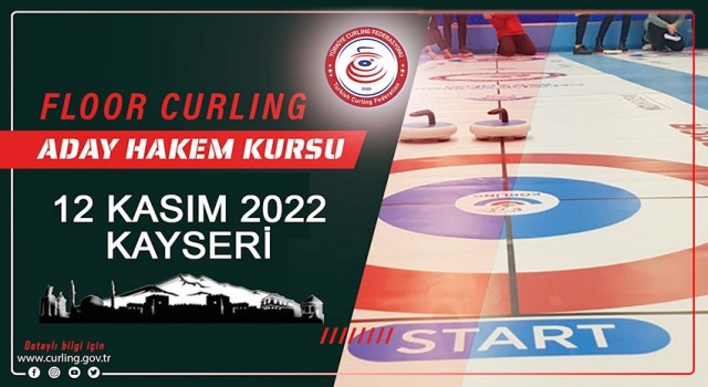 Kayseride Curling Hakem Kursu düzenlenecek