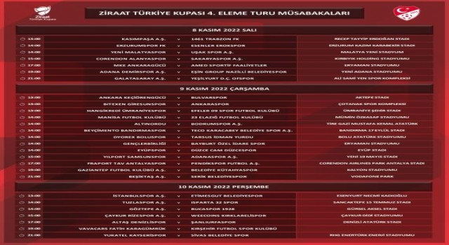 Kayserisporun kupa maçı 10 Kasımda