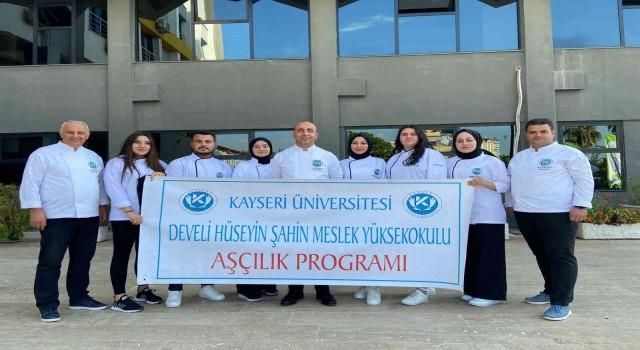 KAYÜ aşçılık programı öğrencileri, Mersinden ödülle döndü