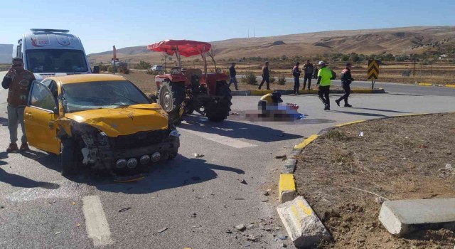 Kazada yaşlı kadın hayatını kaybetti, kocası ağır yaralandı