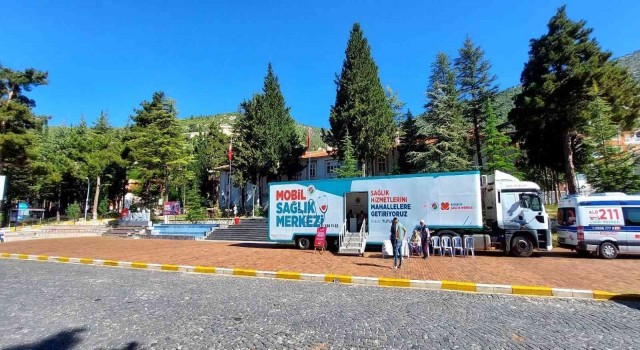 Kepezin Mobil Sağlık Merkezi Antalyanın doğu ilçelerinde