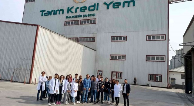 Kepsut Meslek Yüksekokulu öğrencileri teknik gezide