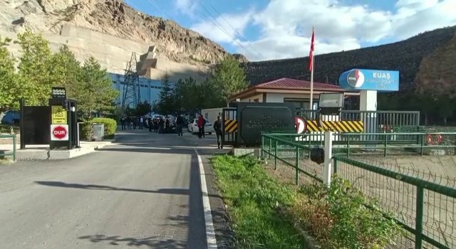 Kılıçkaya Barajında patlama: 1 ölü, 3 ağır yaralı