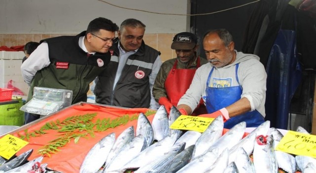 Kırklarelinde balıkçılar denetlendi