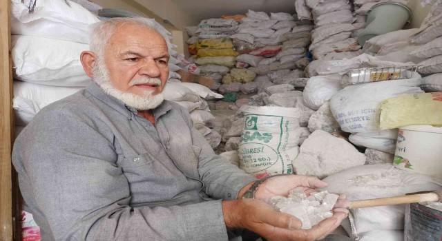 Kırşehirde esnaf kaya tuzu ile geçimini sağlıyor
