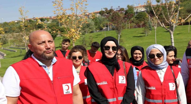 Kızılaydan yürüyüş etkinliği