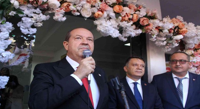 KKTC Cumhurbaşkanı Ersin Tatar ALGC merkez ofisini açtı