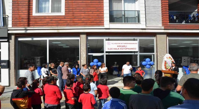 Koçarlı modern kütüphanesine Kavuştu