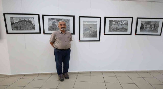 Konak Kültürevinde çizgilerle “Gölyazı Esintisi”