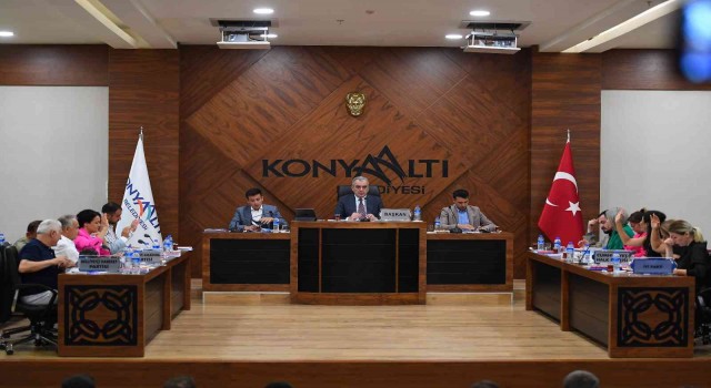 Konyaaltının 2023 bütçesi onaylandı