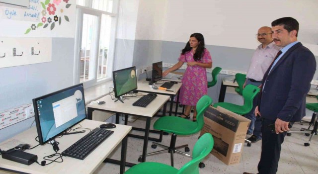 Köyceğizde Bilişim Teknolojileri Laboratuvarı açıldı