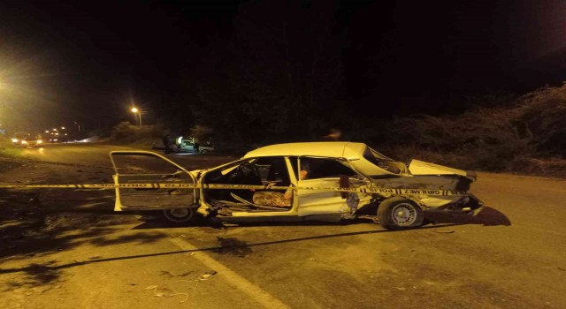 Kozanda düğün konvoyunda kaza: 2 yaralı