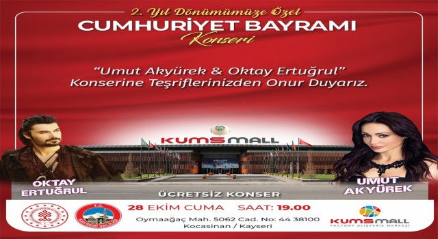 KUMSmallda Cumhuriyet Bayramı Konseri