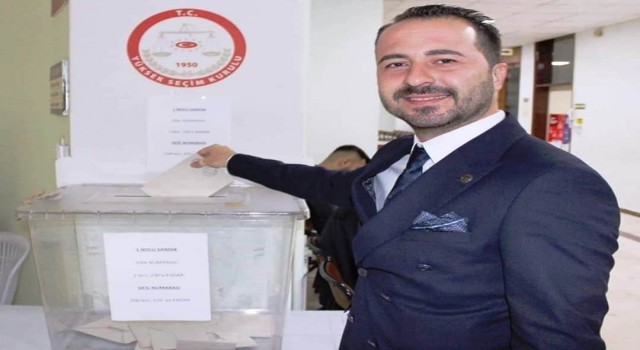 Kütahya Barosunun yeni başkanı Edip İlkay Sunay