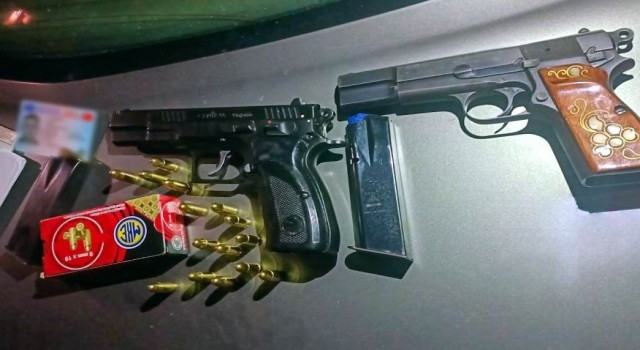 Kuzey Fırtınası-1 Operasyonu: 6 silah ve 9 kesici alet ele geçirildi