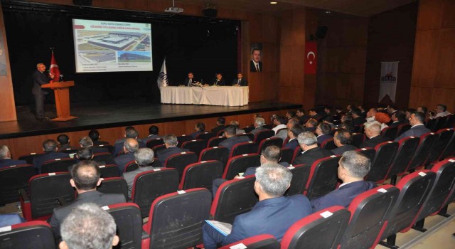 Malatyada devam eden yatırımlar masaya yatırıldı