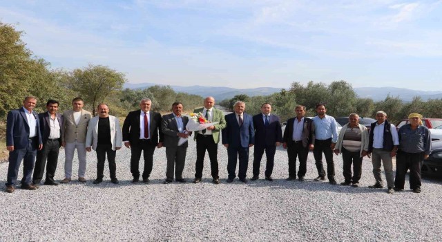 Manisa Büyükşehir Belediyesi Akhisarın yollarını asfaltladı