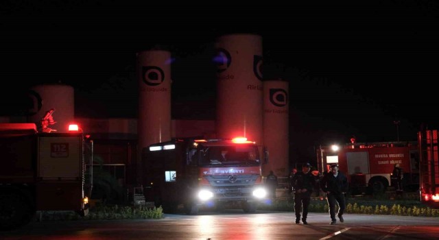 Manisa OSBde peş peşe korkutan patlamalar
