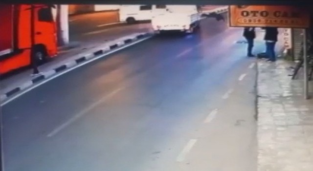 Manisada kaza anı kamerada