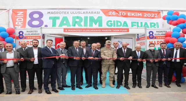 Mardinde 8. Tarım Ekipmanları, Gıda ve Hayvancılık Fuarı kapılarını açtı