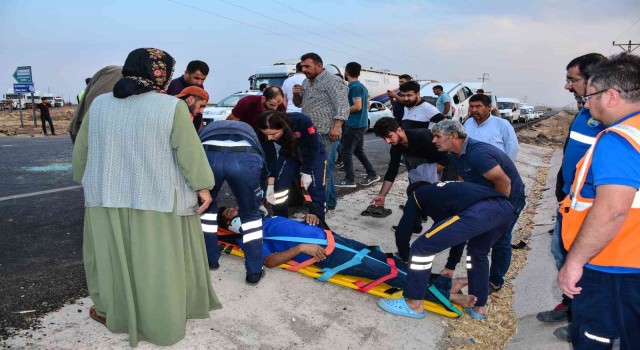 Mardinde trafik kazası: 8 yaralı