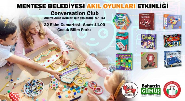Menteşede akıl oyunları etkinliği