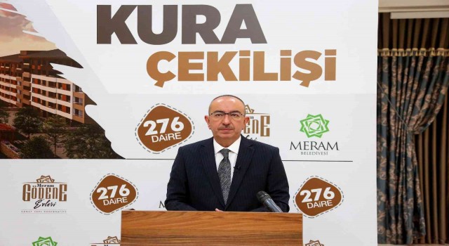 Meram Gödene Evlerinde kura heyecanı