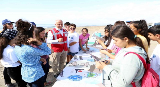 Mersinde Doğadaki yaşamı keşfet doğa ile bütünleş etkinliği