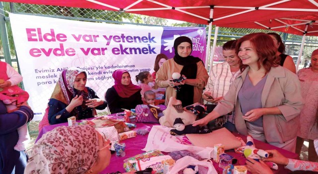 Mersinde Evimiz Atölye projesi büyüyerek devam ediyor